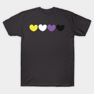 Nonbinary pride flag T-Shirt